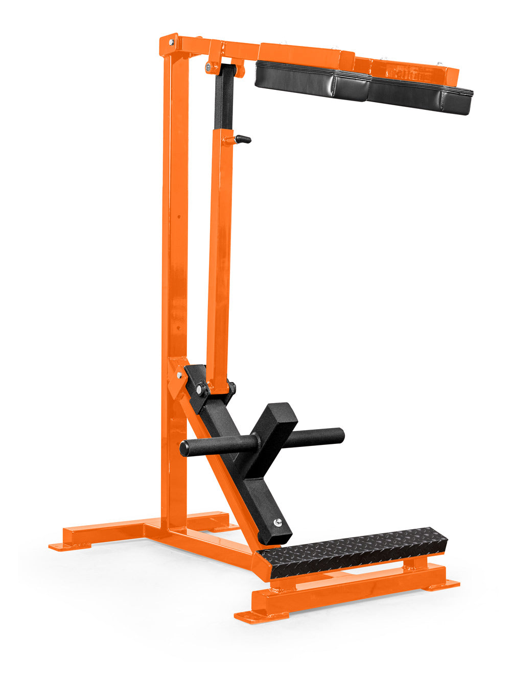 elitefts Plate Loaded Calf Raise orange