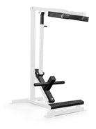 elitefts Plate Loaded Calf Raise white