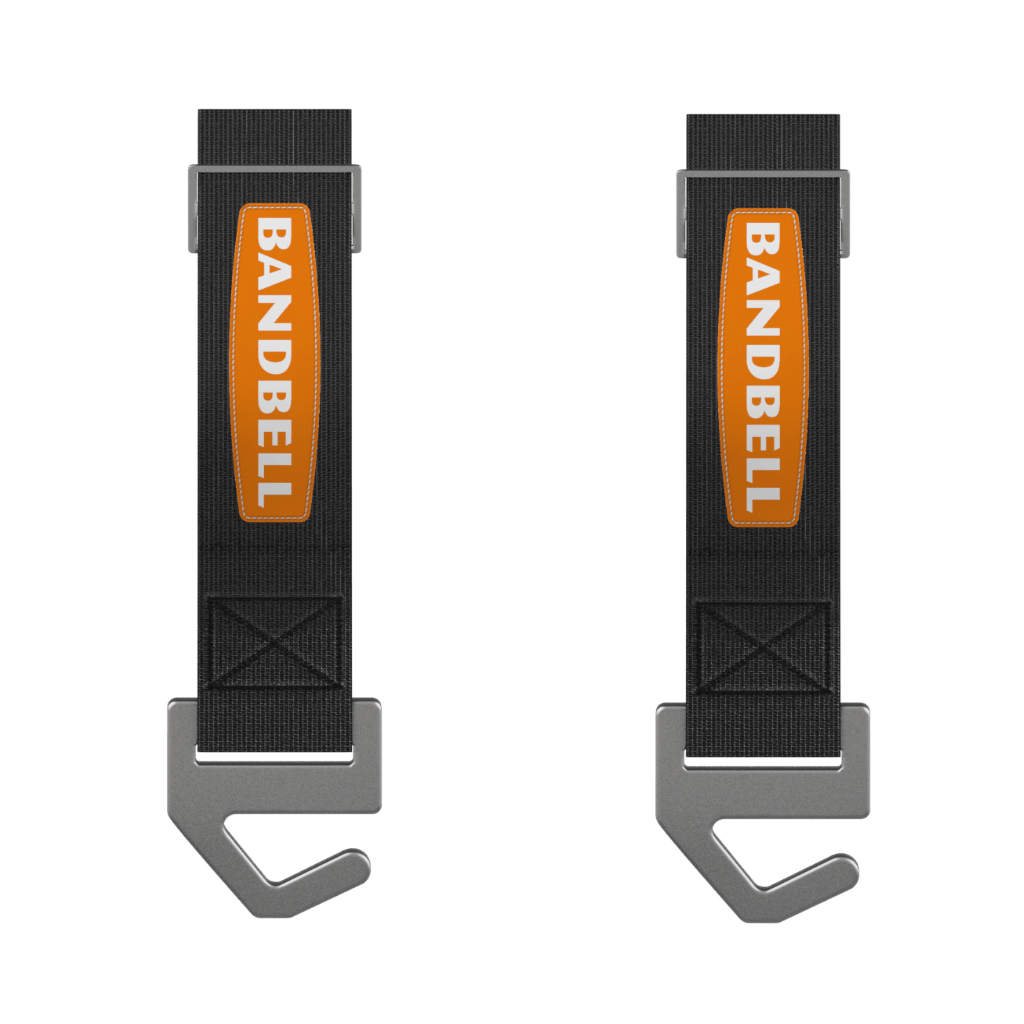 BANDBELL STRAP-N-HOOK front view
 