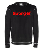 picture of Red Stronger thermal T-shirt black