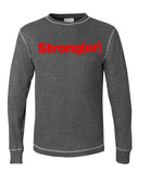 picture of Red Stronger thermal T-shirt grey