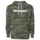 elitefts Strong(er) White Lightweight Hoodie camo
