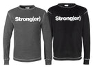 elitefts Strong(er) White Thermal Long Sleeve Shirt