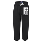elitefts Stronger Nation Open Bottom Sweatpants black