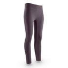 Dark gray leggings on a white background