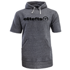elitefts Tagline Black Baller Hoodie grey