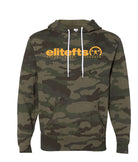 elitefts Tagline Gold Lightweight Hoodie camo