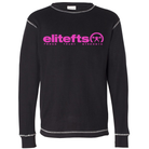 elitefts Tagline Pink Thermal Long Sleeve Shirt black