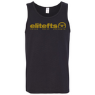 elitefts Tagline Vegas Gold Tank Top black