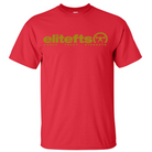 elitefts Tagline Vegas Gold T-Shirt red