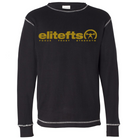 elitefts Tagline Vegas Gold Thermal Long Sleeve Shirt black