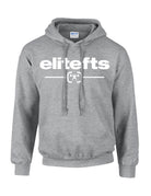 picture of elitefts Tagline Locked Hoodie grey