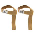 ELITEFTS LEATHER WRIST STRAPS in tan