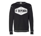 elitefts It Depends Thermal Long Sleeve Shirt black