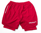 RUN SHORT RED 