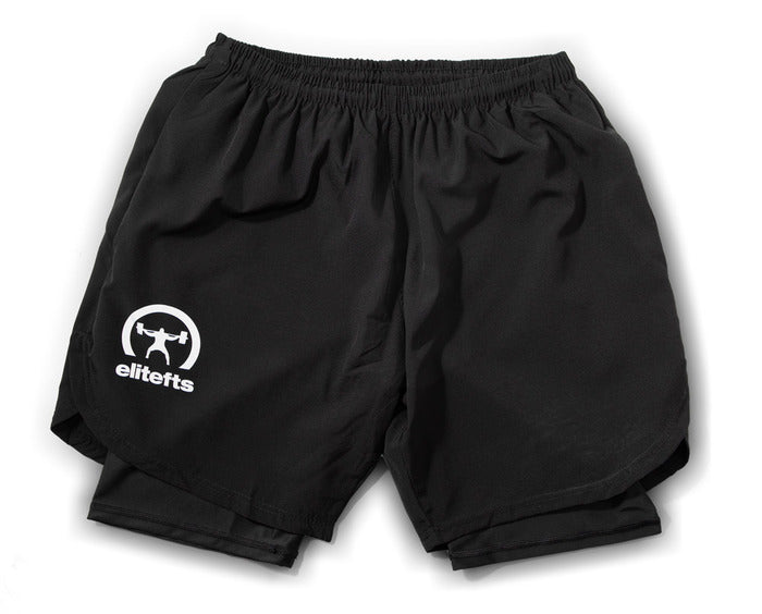 RUN SHORTS BLACK 