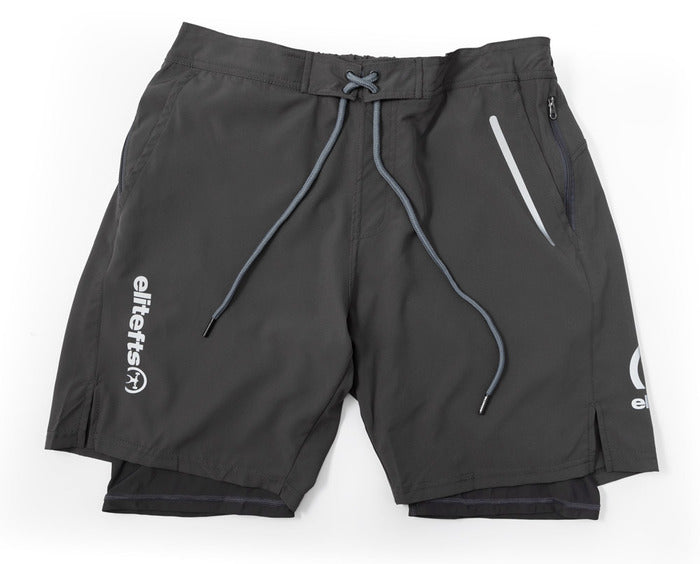 Run shorts grey 
