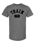 picture of elitefts Train Arch Premium T-Shirt grey