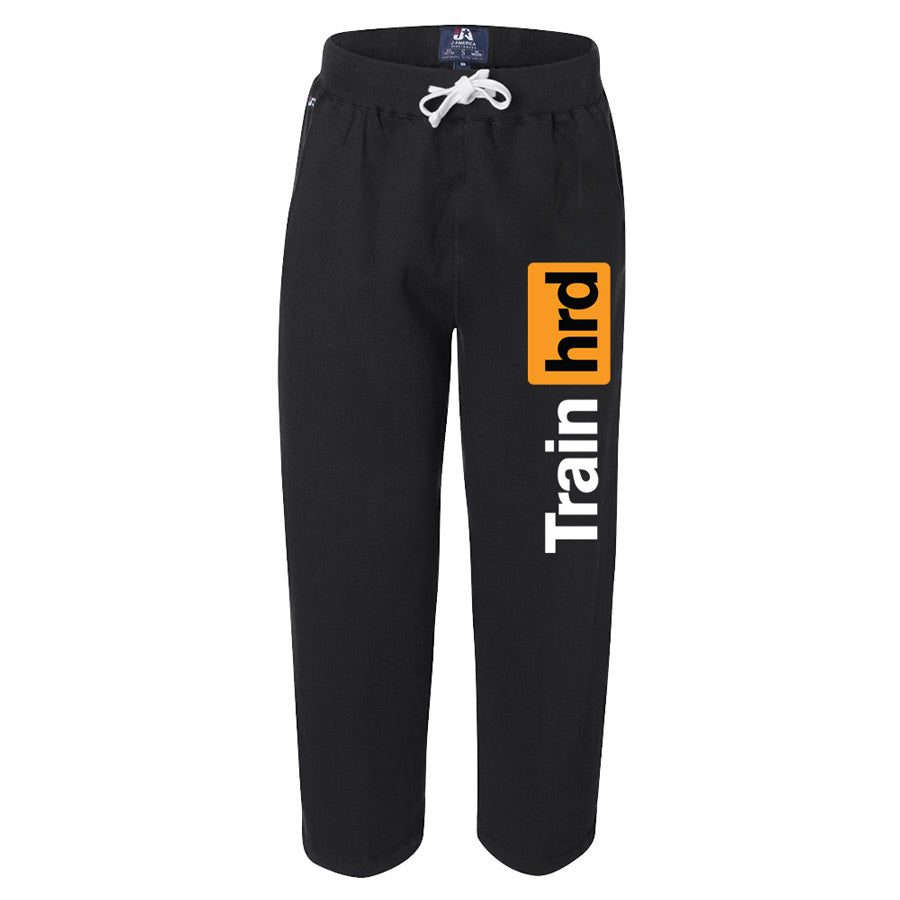 elitefts Train Hard Open Bottom Sweatpants