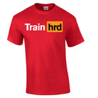 picture of elitefts Train Hard T-Shirt red