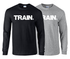 picture of elitefts Train White Long Sleeve T-Shirt