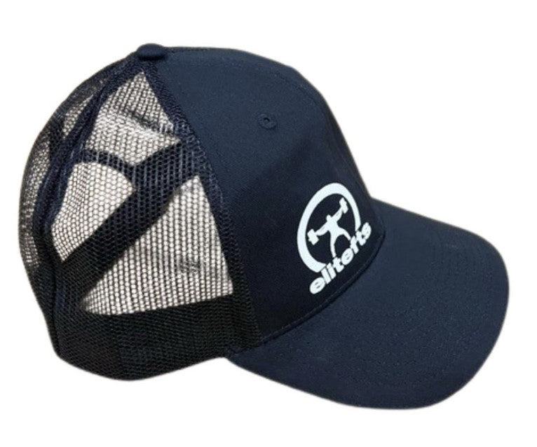 elitefts Crescent Mesh Trucker Hat Black