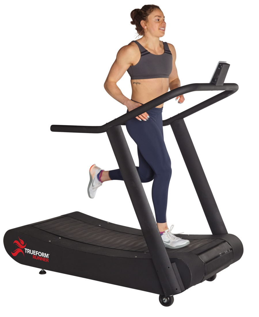 picture of true form runner treadmill in use