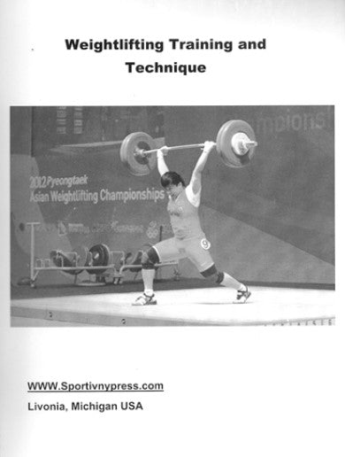 picture of Weightlifting Training & Technique book
