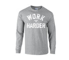 picture of elitefts Work Harder Long Sleeve T-Shirt grey