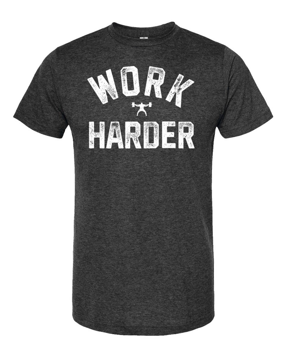 picture of elitefts Work Harder Premium T-Shirt black