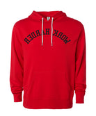 elitefts Work Harder Flip Lightweight Hoodie red
