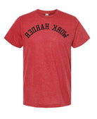 picture of elitefts Work Harder Flip Premium T-Shirt red