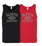 a tank top with an EliteFTS XXM decal on the chest