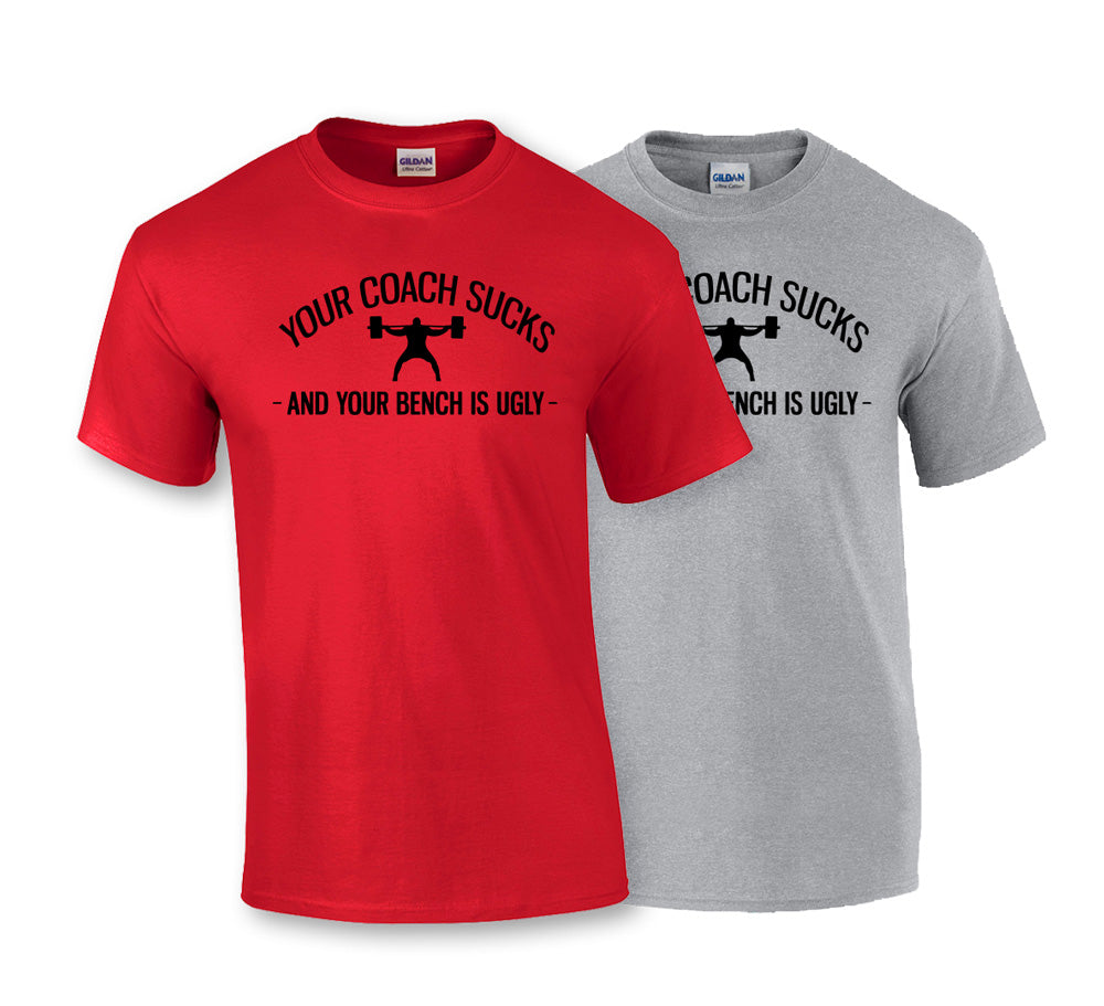 elitefts Your Coach Sucks T-Shirt