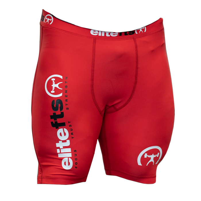 VIRUS Chrome and Red Compression Pants and Shorts