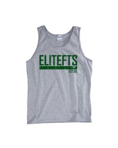 a tank top with a green EliteFTS Agency decal on the chest