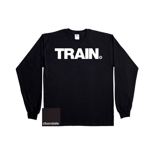 picture of elitefts Train White Long Sleeve T-Shirt