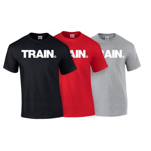 elitefts Train White T-Shirt