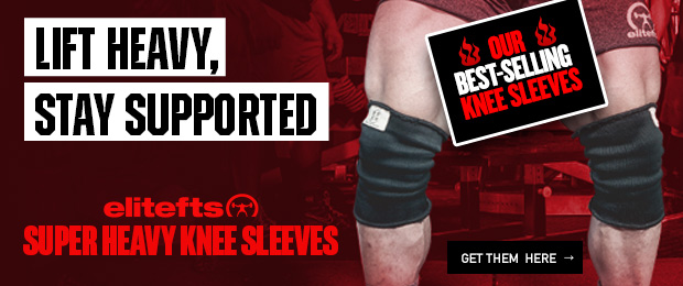 elitefts super heavy knee sleeves