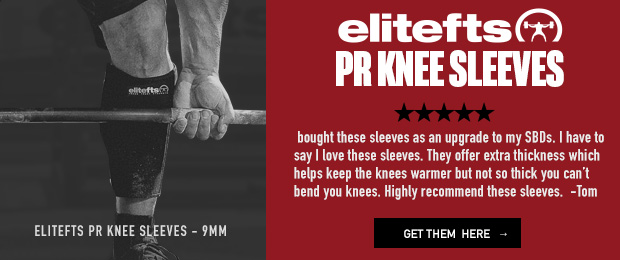 elitefts pr knee sleeves