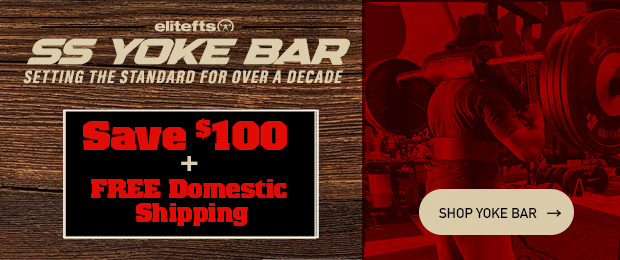 elitefts ss yoke bar sale