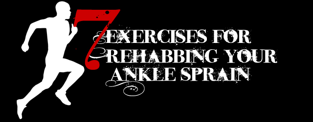 sprained ankle exercises
