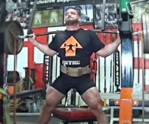 Dynamic Effort Squat Wk2: 325/345 with light bands+chains (Video)