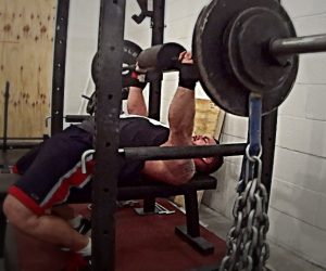 Speed Bench w/ Shoulder Saver Pad Wk1 & New Training Music (Video)