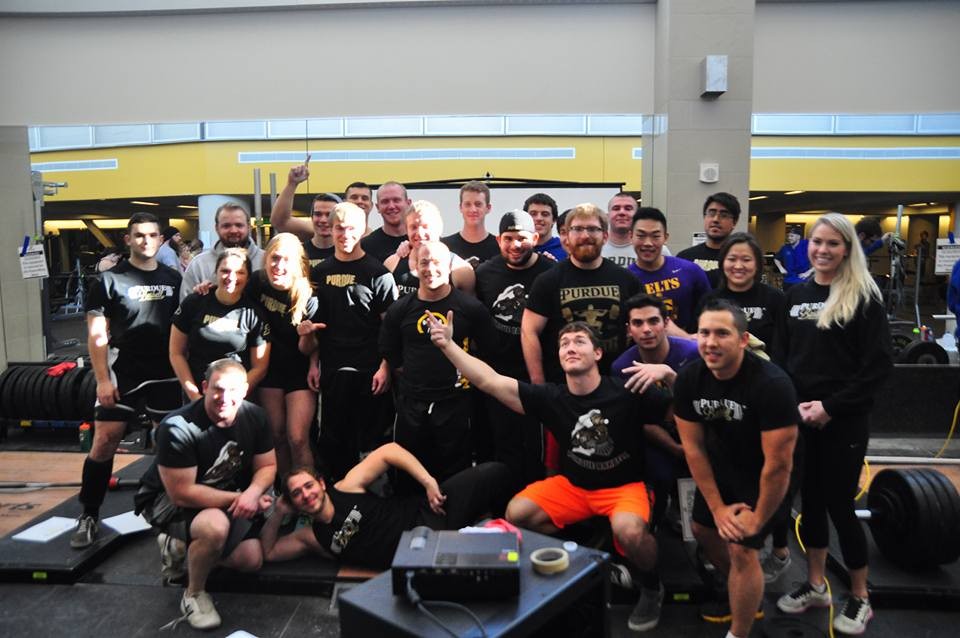 Purdue Barbell Meet 2015 Group