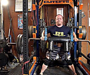 ME Lower: Reverse Band Squats and New Zercher Contraption (w/VIDEO)