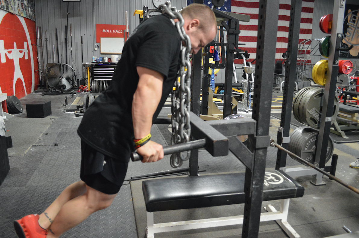 DE Upper: Speed Bench, Close Grip, and Back (w/VIDEO