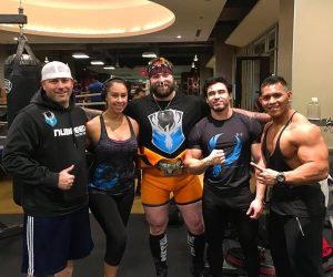 Heavy Deathlifts At Golds in L.A.