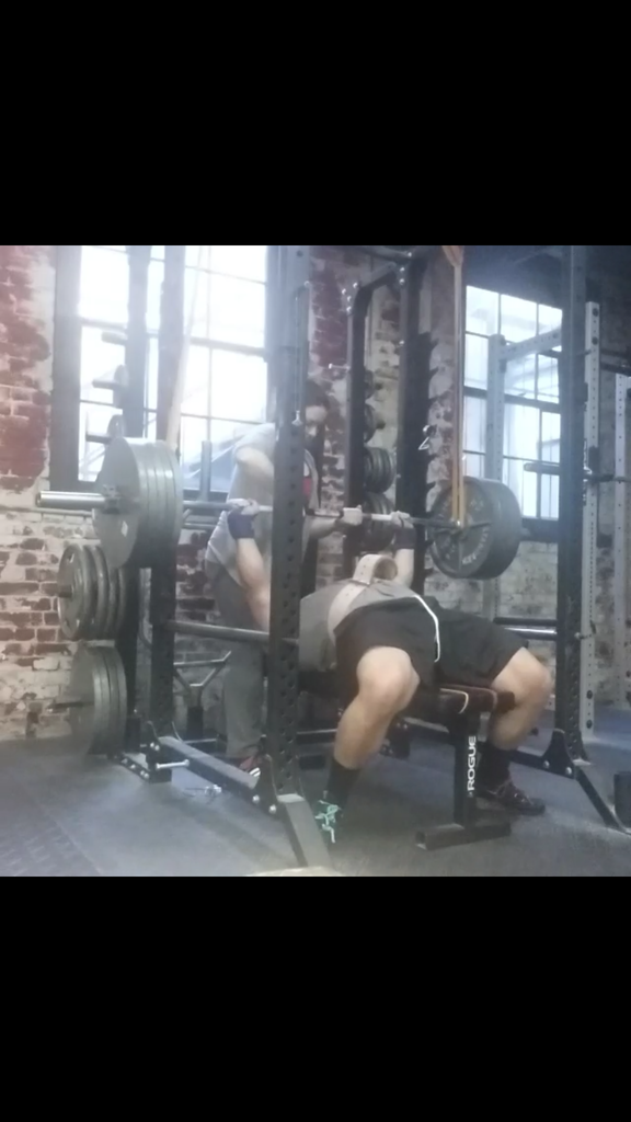 495 Bench For Reps (w/ Reverse Bands)