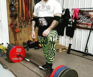 Olympia Bound: Deathlift last warm up weight for the O